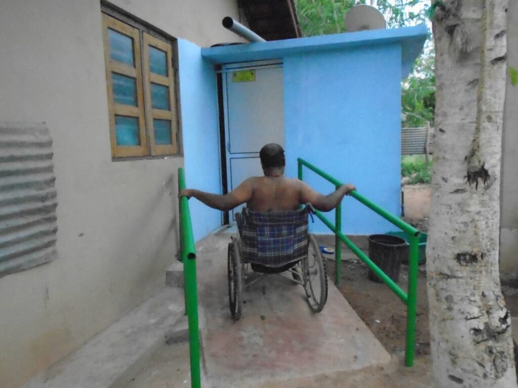 IMHO Sponsors Building Toilets For Disabled People